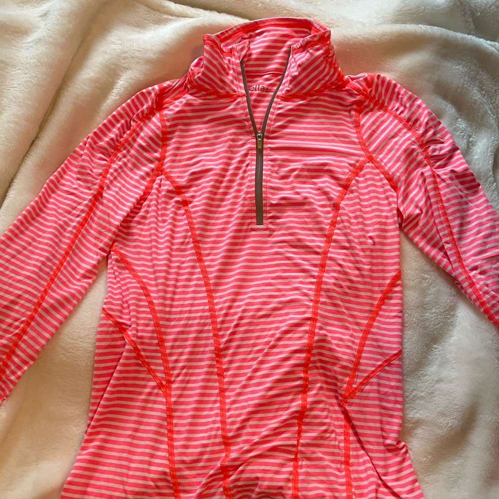 Pink ZELLA quarterzip